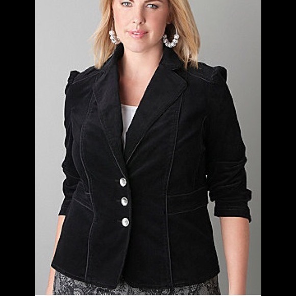 Lane bryant black blazer Clearance